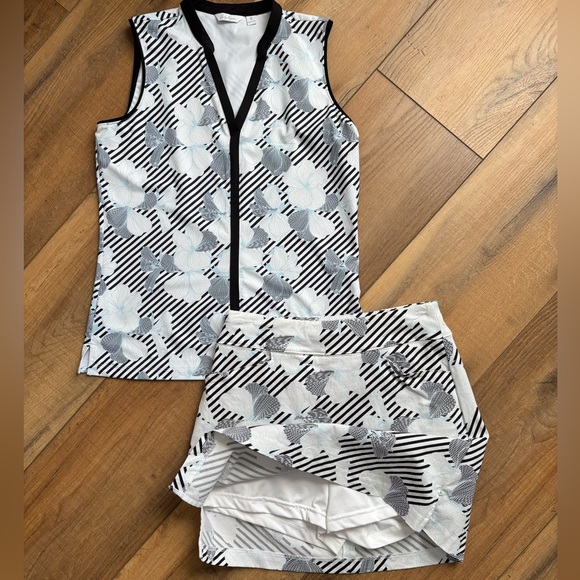 Lady Hagen Golf Skort and Tank Top Set.
Size 2 & Small - Picture 2 of 9